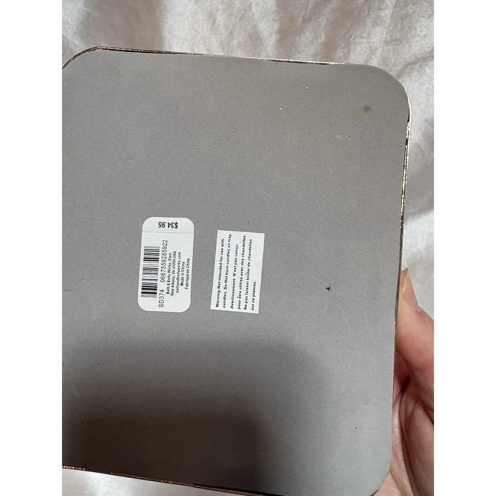 Bath & Body Works Limited Edition Bridgerton Tilting Mirror Vanity Tray